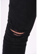 Blugi Dama Noisy May Nmkimmy Mw Destr Black Denim